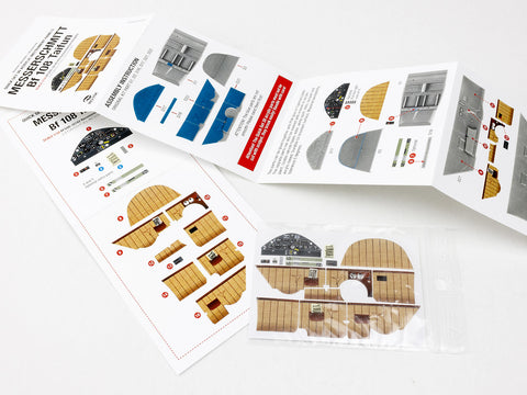 Red Fox Stadio RFSQS-32142 1/32 Bf-108 Taifun Updated (For Full interior) (For Eduard)