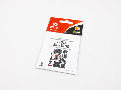 Red Fox Stadio RFSQS-32167 1/32 P-51K Mustang (For SWS)