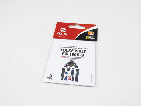 Red Fox Stadio RFSQS-32174 1/32 Fw 190D-9 Updated (For Hobby 2000/Hasegawa/Revell)