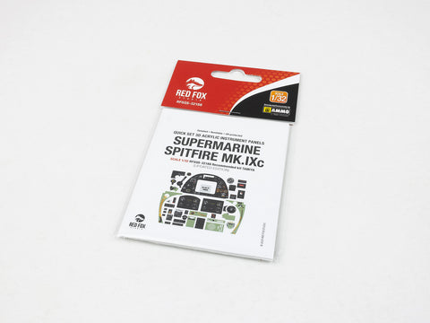 Red Fox Stadio RFSQS-32188 1/32 Spitfire Mk.IXc Updated (For Tamiya)