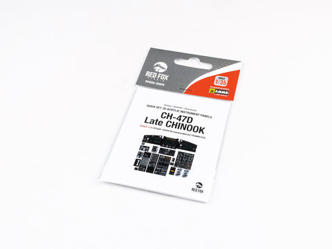 Red Fox Stadio RFSQS-35009 1/35 CH-47D Late Chinook (For Trumpeter)
