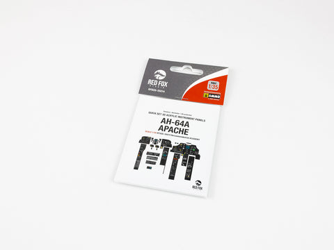 Red Fox Stadio RFSQS-35014 1/35 AH-64 A Apache (For Academy)