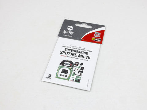Red Fox Stadio RFSQS-35033 1/35 Supermarine Spitfire Mk.Vb (For Border)
