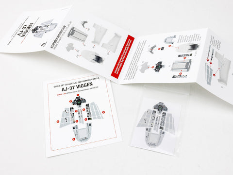 Red Fox Stadio RFSQS-48026 1/48 Saab AJ-37 Viggen