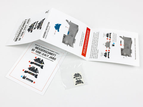 Red Fox Stadio RFSQS-48031 1/48 Messerschmitt Bf 109E-3/4/7 JABO