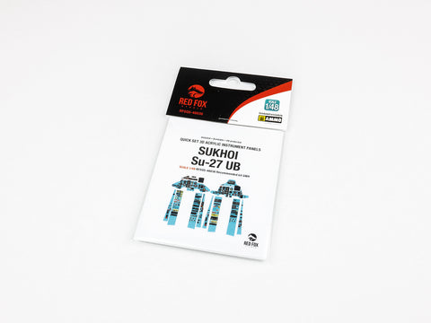 Red Fox Stadio RFSQS-48036 1/48 Su-27UB Flanker C