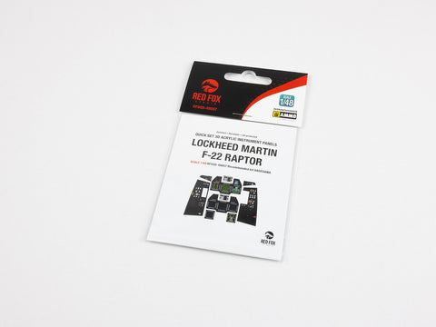 Red Fox Stadio RFSQS-48057 1/48 F-22 Raptor