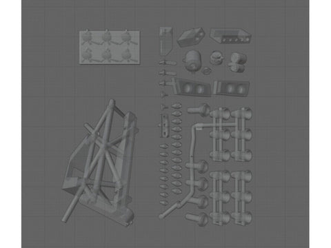 SD Models SD-A01 1/24 Alfa Romeo 155DTM 1993 additional parts for Tamiya