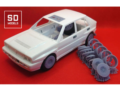 SD Models SD-L02+1 1/24 Lancia delta16V 【1989 Sanremo Tarmac】 additional parts for Hasegawa