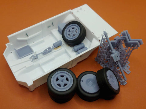 SD Models SD-L02+1 1/24 Lancia delta16V 【1989 Sanremo Tarmac】 additional parts for Hasegawa