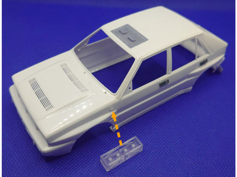 SD Models SD-L02 1/24 Lancia delta16V 【1989-90】 additional parts for Hasegawa