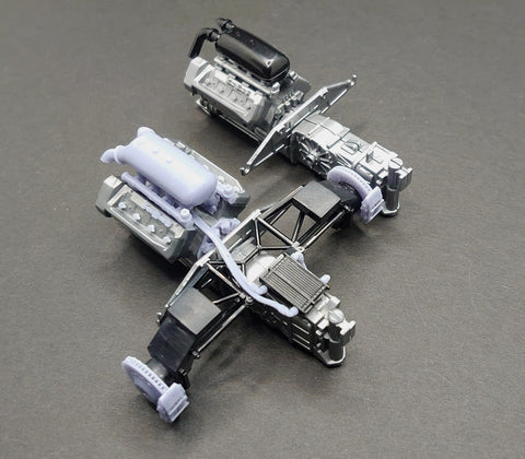 SD Models SD-M02 1/24 Sauber-Mercedes C9 1989LM additional parts for Tamiya