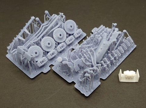 SD Models SD-M02 1/24 Sauber-Mercedes C9 1989LM additional parts for Tamiya