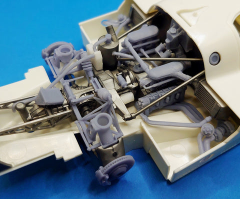 SD Models SD-P02+1 1/24 Porsche 956 【Private Engine】 additional parts for Tamiya
