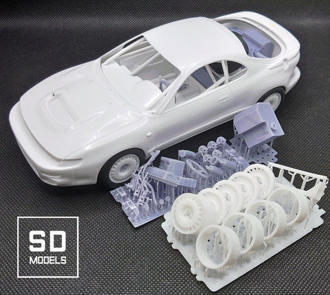 SD Models SD-T01 1/24 Toyota celica ST185 【1992 tool corse】 additional parts for Hasegawa