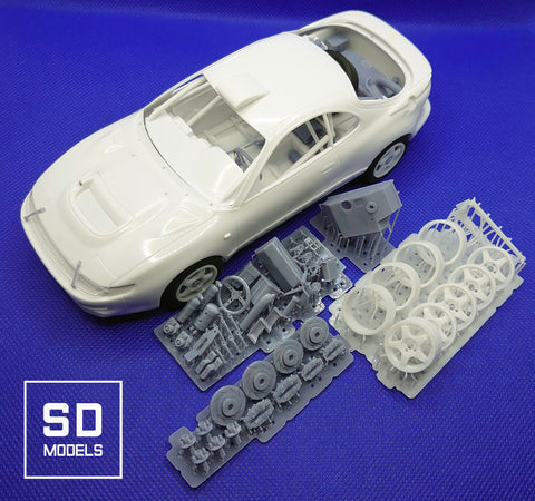 SD Models SD-T02+1 1/24 Toyota celica ST185 【1993 tarmac】 additional parts for Hasegawa