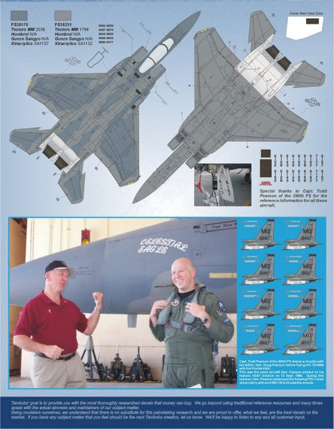 Two Bobs 48-168 1/48 F-15C Eagle Gunfighting Boaz