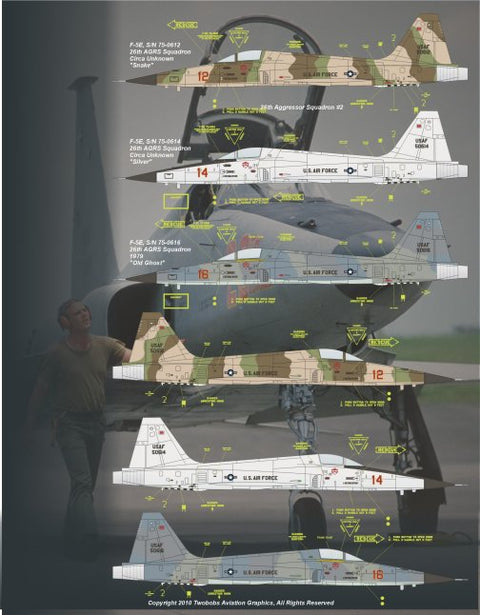 Two Bobs 48-216 1/48 Pacific Air Forces Gommers Part 2 F-5E