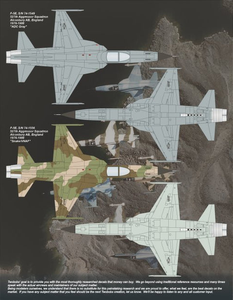Two Bobs 48-218 1/48 Alconbury Gomars Part 2 F-5E