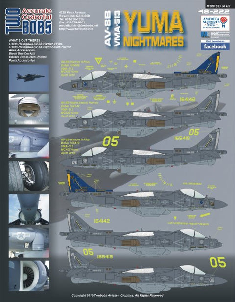 Two Bobs 48-222 1/48 Yuma Nightmare AV-8B Harrier 2
