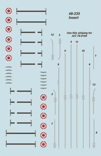 Two Bobs 48-235 1/48 Danish Air Force Fighter Squadron 730 50th Anniversary Markings