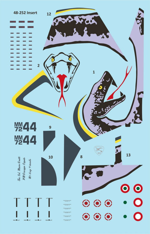Two Bobs 48-252 1/48 F-16C Italian Viper