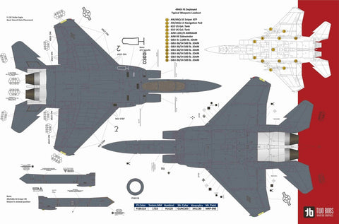 Two Bobs 48-265 1/48 F-15E Maximum Effort Eagles