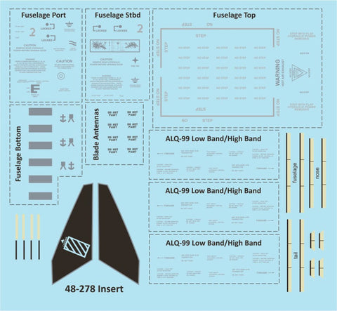 Two Bobs 48-278 1/48 EA-18G Rocks and Yellow Jackets