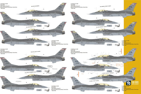 Two Bobs 48-283 1/48 F-16A/B Vipers of the Caribbean