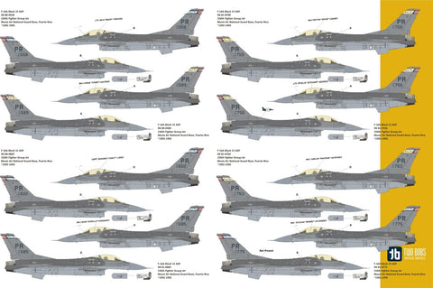 Two Bobs 48-283 1/48 F-16A/B Vipers of the Caribbean