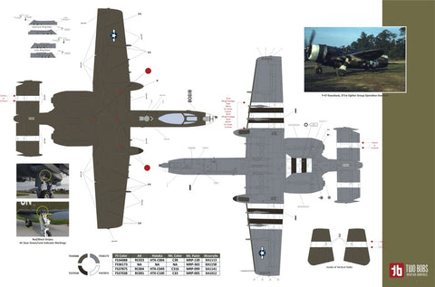Two Bobs 72-110/32-071 1/32・1/72 A-10C Heritage Haws
