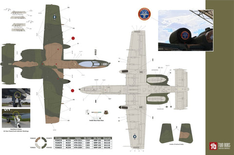 Two Bobs 72-110/32-071 1/32・1/72 A-10C Heritage Haws