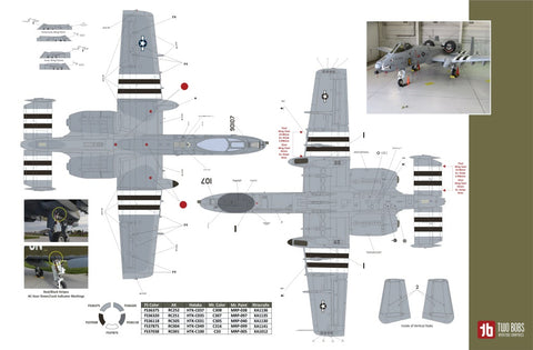 Two Bobs 72-110/32-071 1/32・1/72 A-10C Heritage Haws
