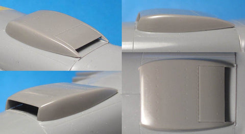 Vector VDS32007 1/32 Bf 109 F-2 Corrected Radiator (for Hasegawa)