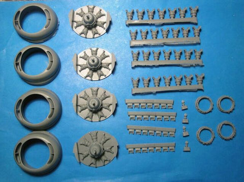 Vector VDS32013 1/32 B-24 Corrected Cowls & Engines (for HobbyBoss)