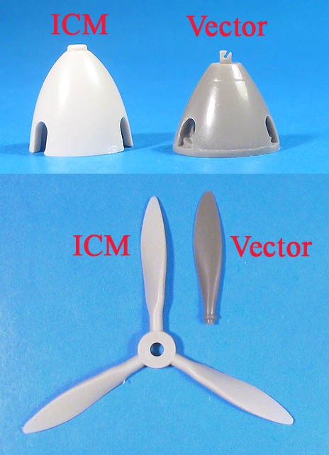 Vector VDS48027 1/48 Yak-7/9 (Early Version) Propeller & Spinner