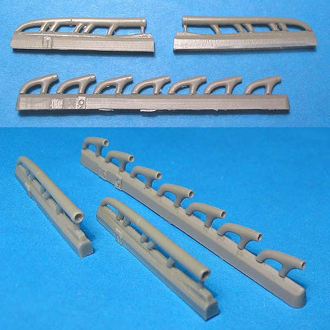 Vector VDS48033 1/48 LaGG-3 exhaust pipes.