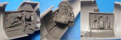 Vector VDS48049 1/48 Hs 123A/B Cockpit
