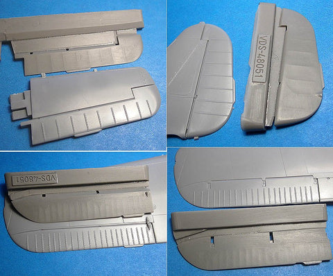 Vector VDS48051 1/48 Fw 190 A-5/8 Control Surfaces (for Hasegawa)