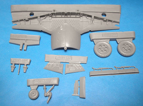 Vector VDS48060 1/48 Fw 190 A-3 Wheel Well (for Tamiya)