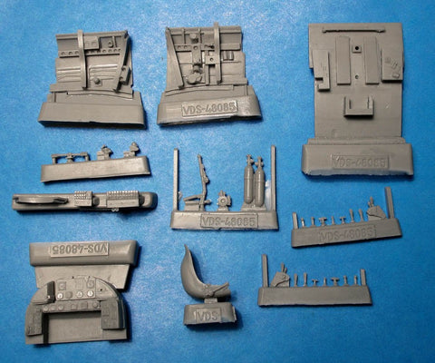 Vector VDS48085 1/48 Re.2002 Cockpit (for Italeri)