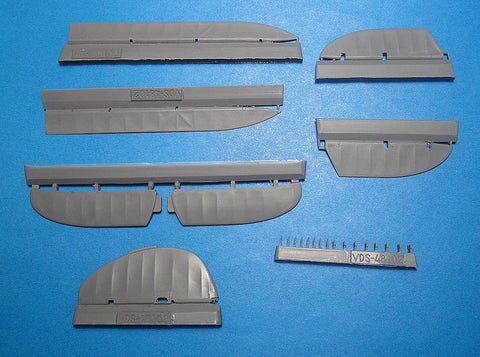 Vector VDS48102 1/48 I-153 #2 Control Surfaces