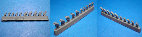 Vector VDS48113 1/48 Yak-1/Yak-7 Exhaust Pipe