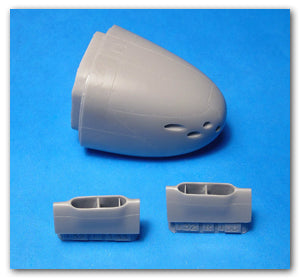 Vector VDS48132 1/48 A-26B 6-gun nose and wing air intakes (for ICM)