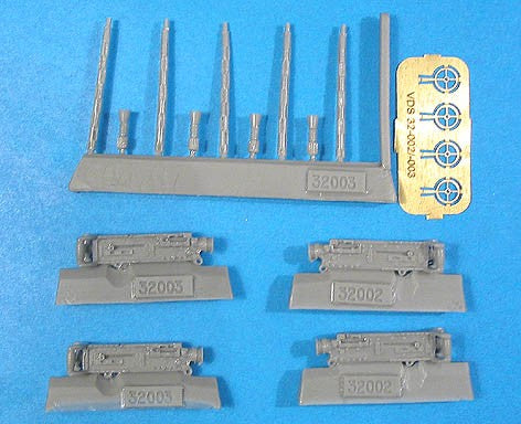 Vector VDS32003 1/32 Browning M2 .50 Cal Oval Slot