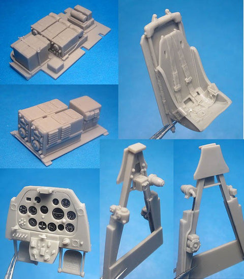 Vector VDS32008 1/32 P-51A Cockpit Set (for Hobbycraft)
