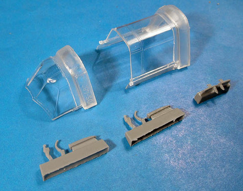 Vector VDS48043 1/48 Hs-126 Corrected Canopy (for ICM)