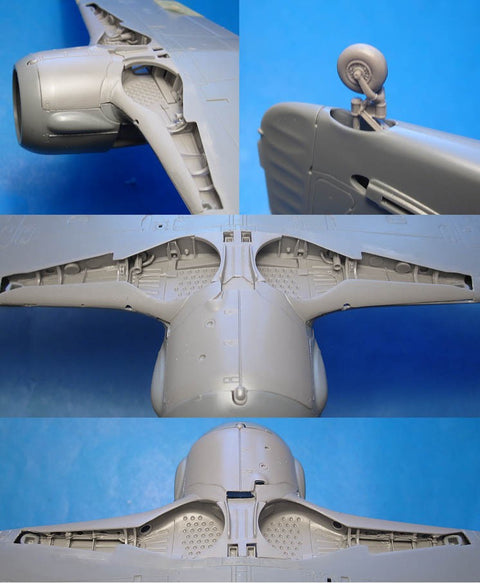 Vector VDS48058 1/48 FW 190A-8 Wheel Well (for Tamiya)