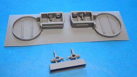 Vector VDS48059 1/48 Spitfire Mk.VIII/IXc Wheel Wells (for Hasegawa)