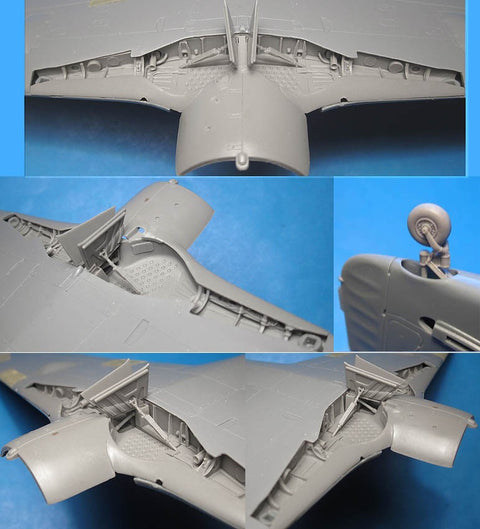 Vector VDS48060 1/48 Fw 190 A-3 Wheel Well (for Tamiya)